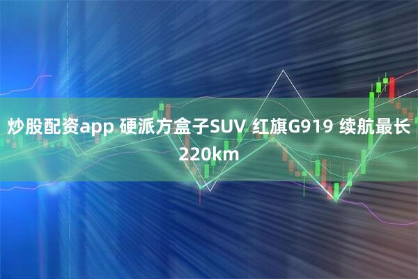炒股配资app 硬派方盒子SUV 红旗G919 续航最长220km